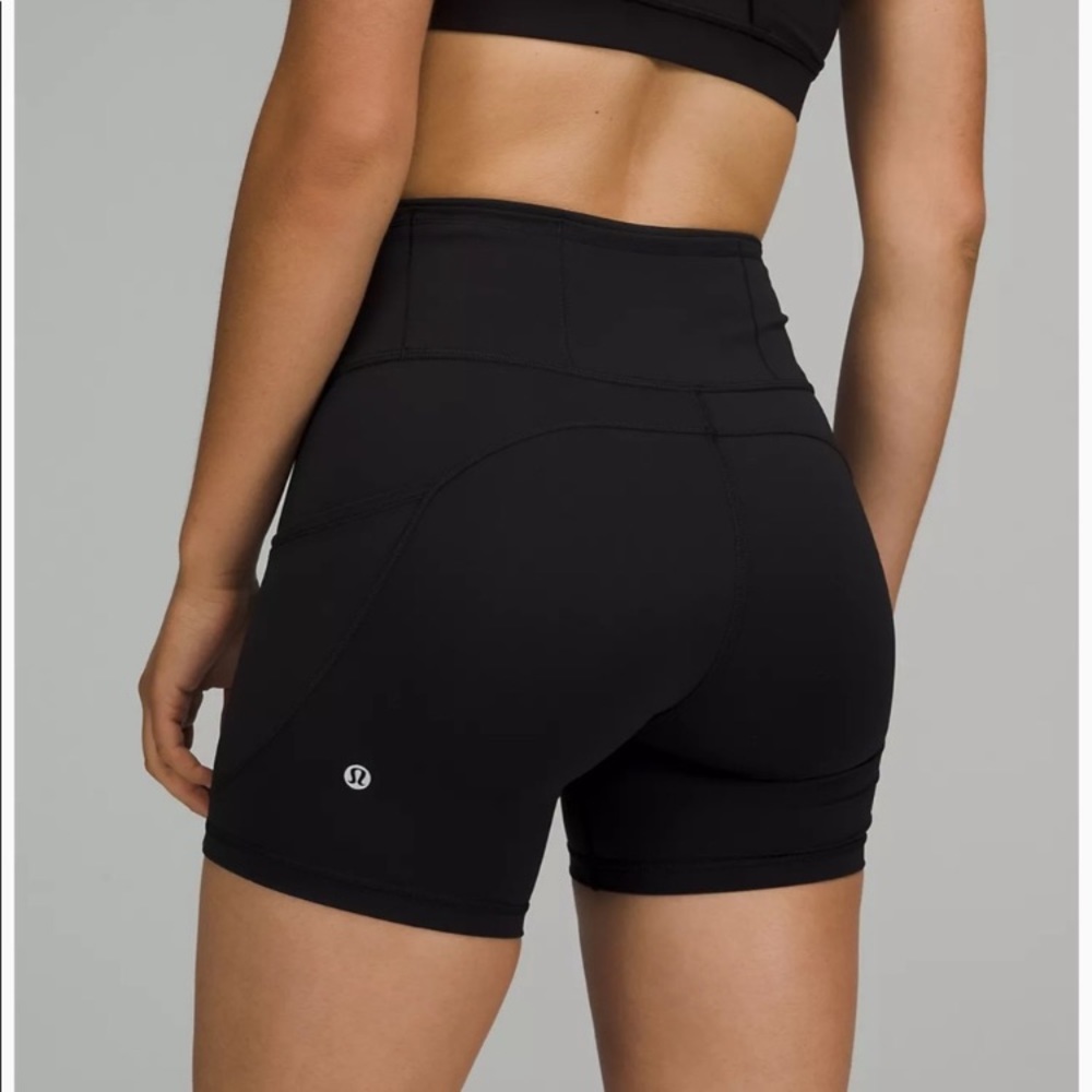 Lululemon fast and free biker shorts